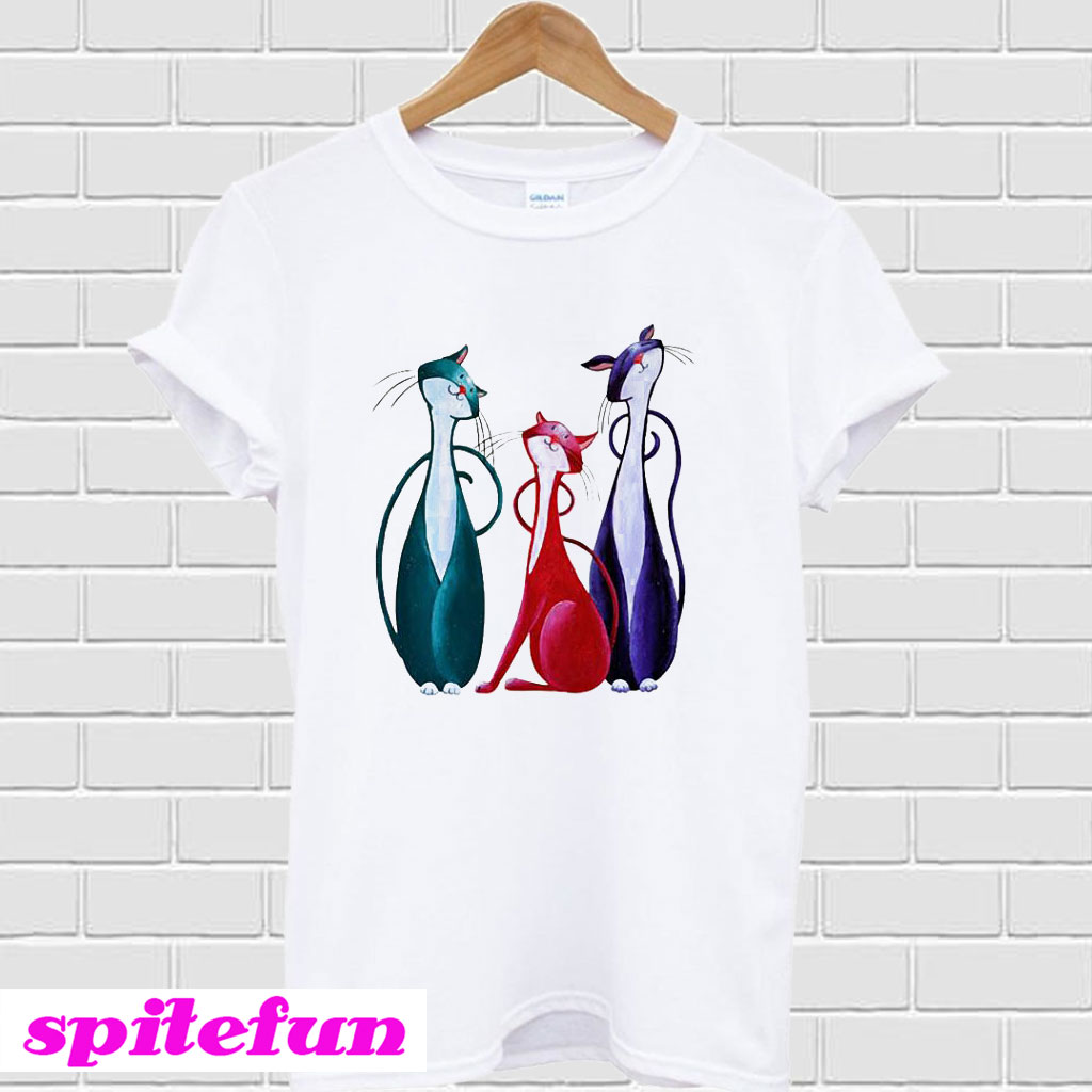 three cat shirt