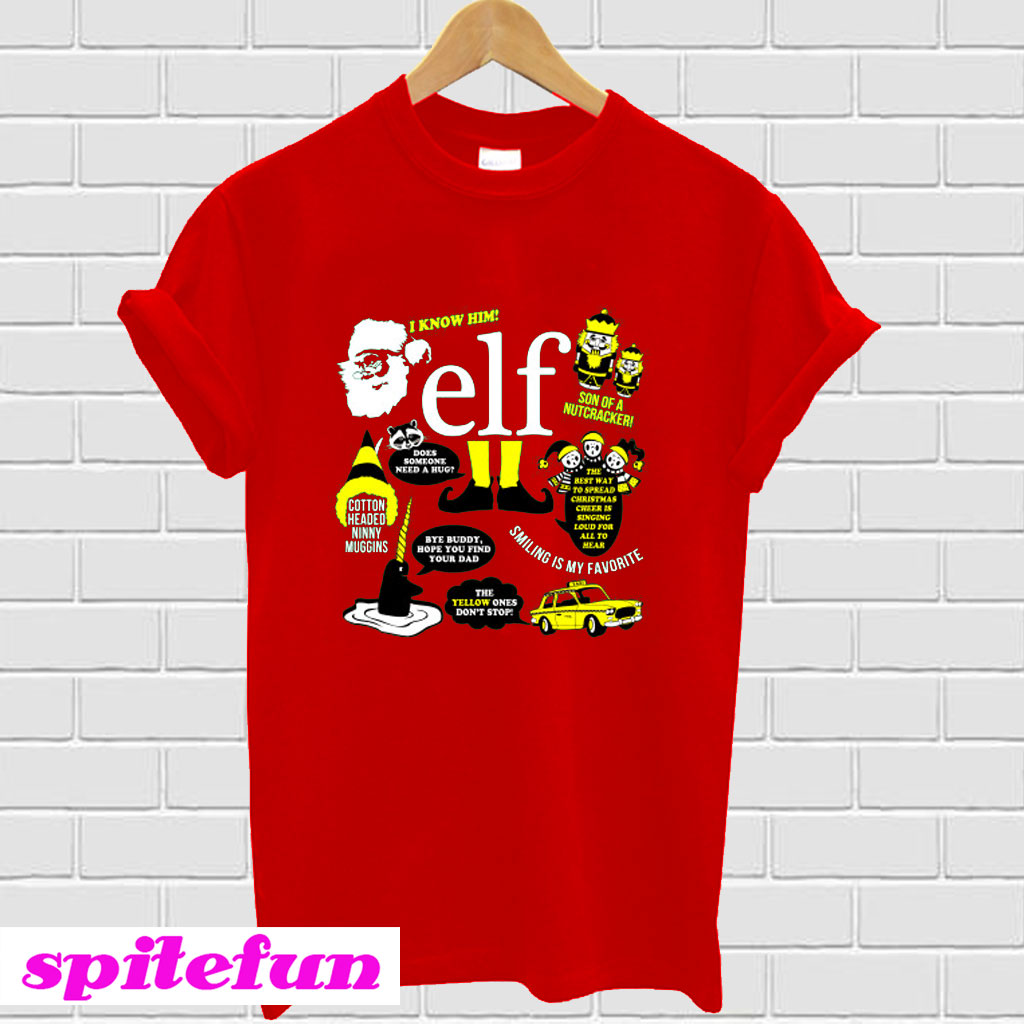 Buddy the Elf Quotes Tshirt
